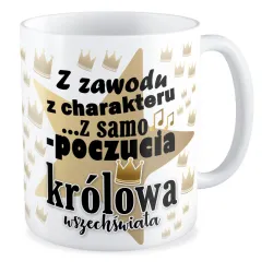 Kubek na DZIEŃ KOBIET Królowa wszechświata